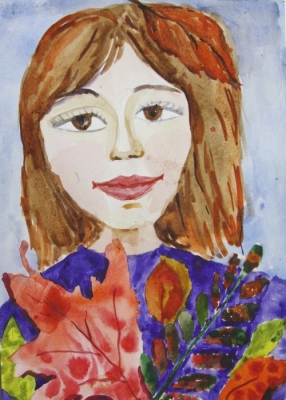 Загорская Валерия,10 лет, "Мама любит осень"