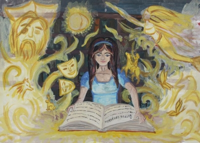 Назарова Вероника, 15 лет ,"Чтение-лучшее приключение"